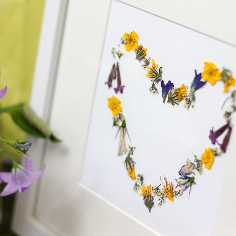 DIY dekoracija iz poletnega cvetja